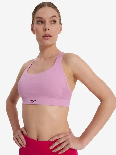 Спортивный топ бра Reebok Lux High Impact, Розовый