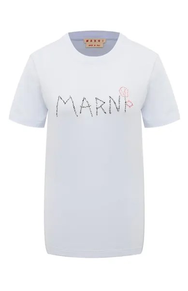 Хлопковая футболка Marni