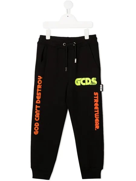 Gcds Kids спортивные брюки с логотипом