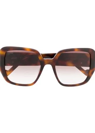 LIU JO солнцезащитные очки в оправе черепаховой расцветки