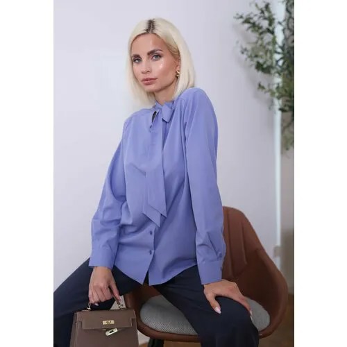 Блуза A-A Awesome Apparel by Ksenia Avakyan, размер 44, голубой