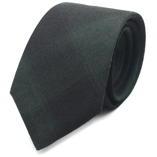 Галстук GENTLETEAM, узкий, в клетку, для мужчин, коричневый