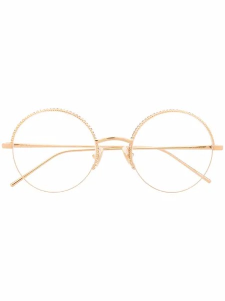 Boucheron Eyewear очки в круглой оправе