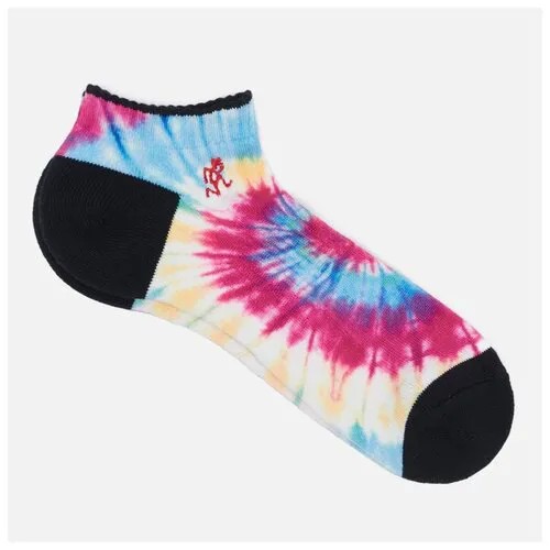 Носки Gramicci Tie-Dye Sneaker комбинированный, Размер 43-46 EU