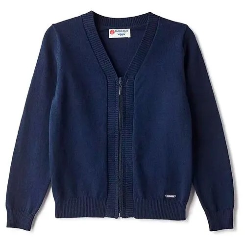 Кардиган Button Blue размер 152, синий