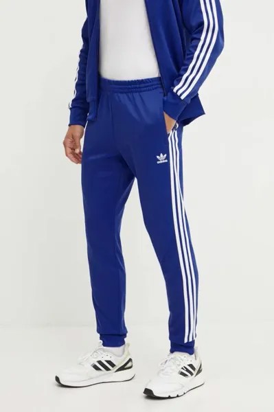 Спортивные брюки Adicolor Classics SST adidas Originals, синий