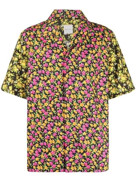 PAUL SMITH гавайская рубашка с цветочным принтом