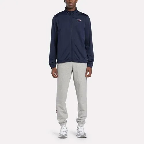 Олимпийка Reebok Identity Small Logo Track, размер M INT, , vector navy