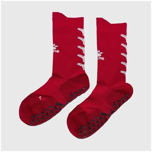 Носки Kelme Kelme Anti Slip, размер 38-44, красный