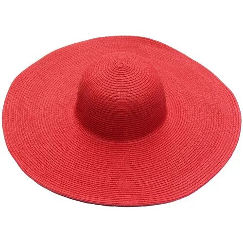 Шляпа , размер 57, красный