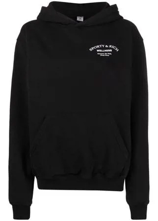 Sporty & Rich худи с логотипом