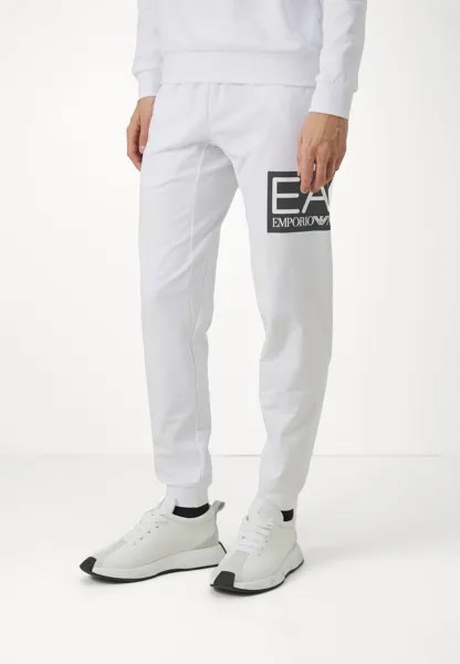 Тренировочные брюки EA7 Emporio Armani, белый