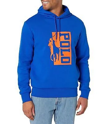 Мужская одежда Polo Ralph Lauren Big Pony Logo Толстовка двойной вязки с капюшоном