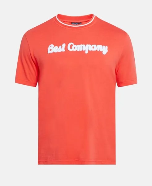 Футболка Best Company, светло-оранжевый