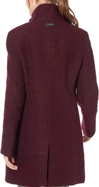 Пальто Women's Wool Jacket Calvin Klein, цвет Chianti Black
