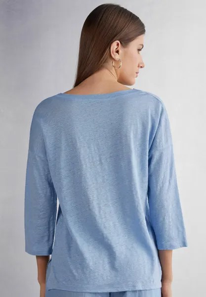 Топ с длинными рукавами Intimissimi, бирюзовый