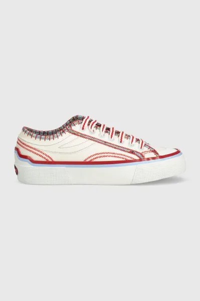МАКС&Ко. кроссовки Supermax x Superga Max&Co., белый