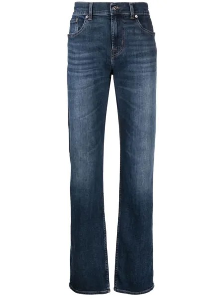 Джинсы прямые 7 For All Mankind, синие