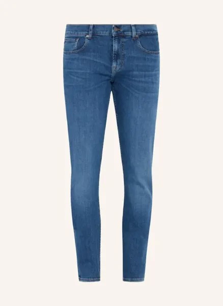 Джинсы slimmy slim fit 7 For All Mankind, синий