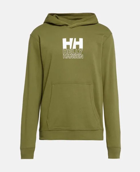 Худи с капюшоном Helly Hansen, лаймовый