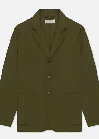 Мужской пиджак Universal Works London Twill, цвет оливковый, размер XXL