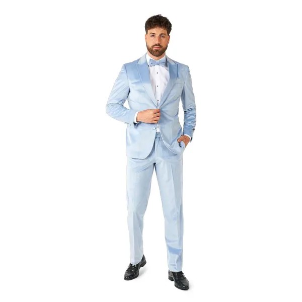 Мужской костюм приталенного кроя OppoSuits, светло синий