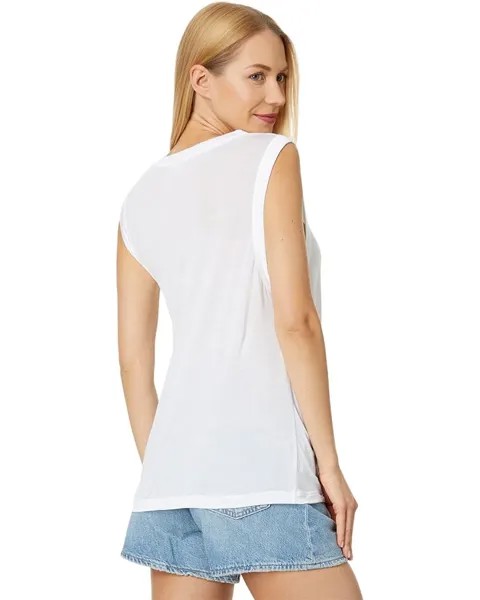 Футболка LAmade Slinky Cut Away Sleeveless Tee, белый