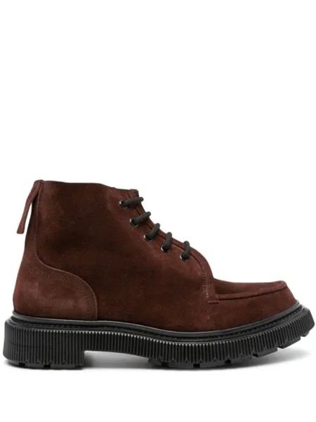 Adieu Paris Type 164 suede leather boots, коричневый