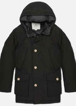 Мужская куртка парка Woolrich Arctic, цвет чёрный, размер M