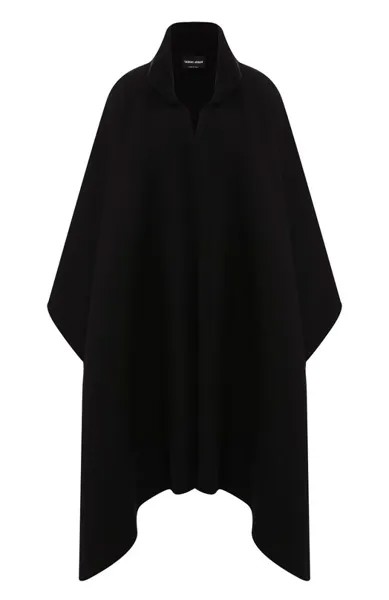 Накидка из смеси шерсти и шелка Giorgio Armani
