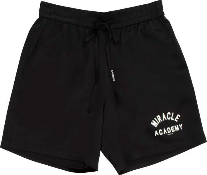 Шорты Nahmias Miracle Academy Silk Shorts 'Black', черный