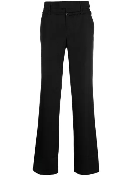 Jacquemus прямые брюки Le Pantalon Disgreghi, черный
