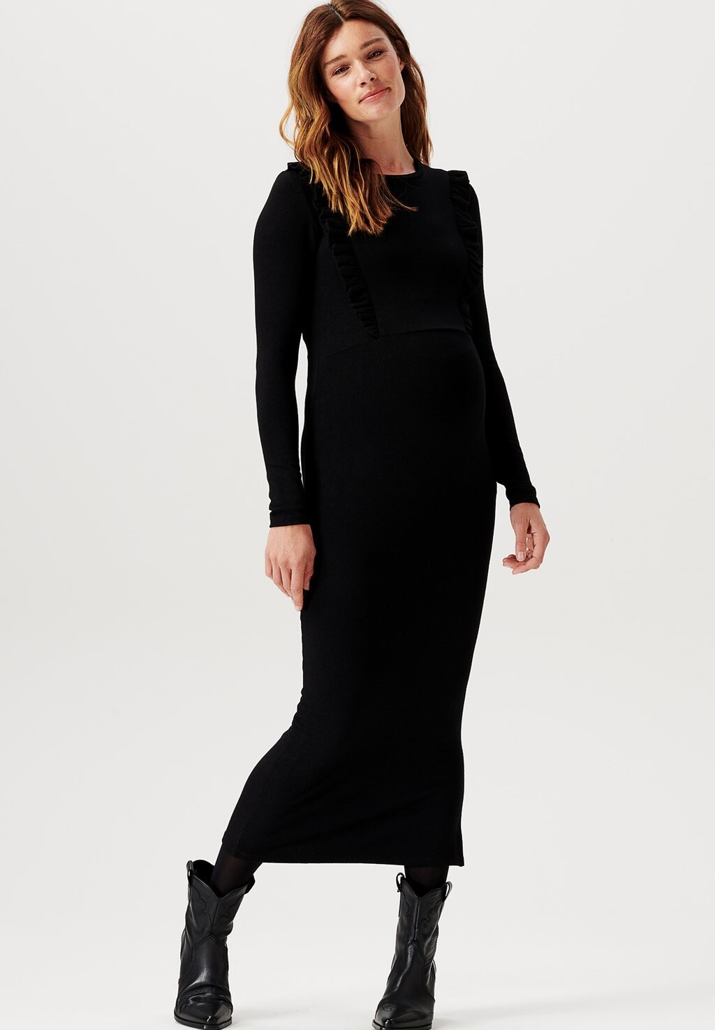 Платье из джерси LONG SLEEVE Noppies, черный
