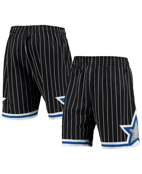 Мужские черные шорты Swingman Orlando Magic 1994 Hardwood Classics 75th Anniversary Mitchell & Ness