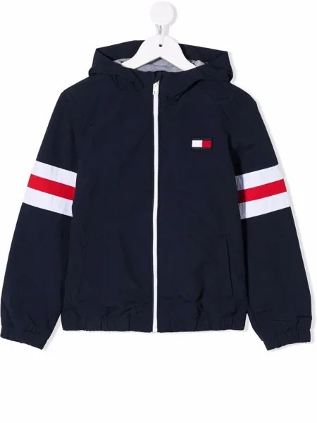 Tommy Hilfiger Junior куртка с капюшоном и принтом