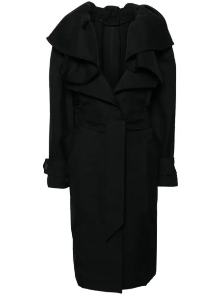 Viktor & Rolf габардиновый тренч с поясом, черный