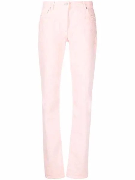 ETRO джинсы с цветочной вышивкой