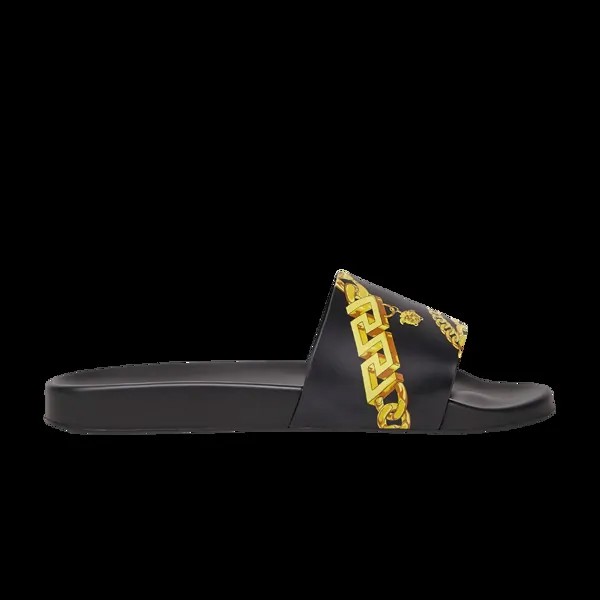 Шлепанцы Versace Wmns Slide, черный