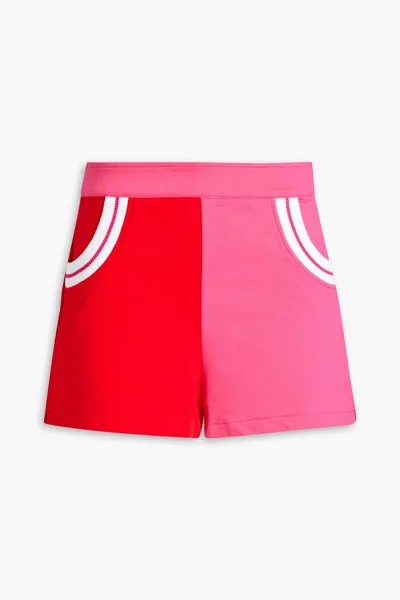 Двухцветные махровые шорты Sophie из французского хлопка SOLID & STRIPED, розовый