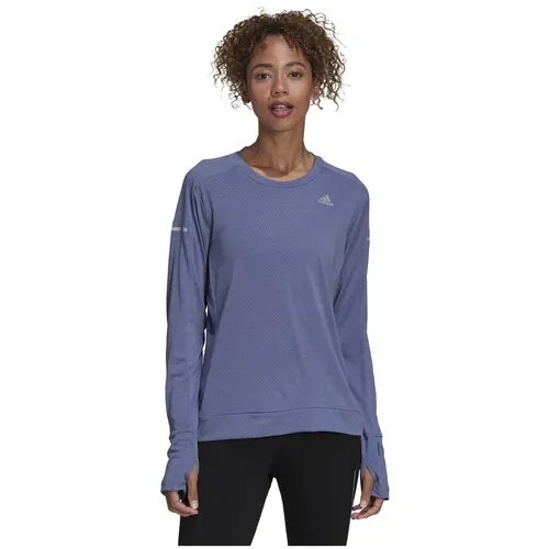 Футболка беговая Adidas Cooler Longslee Black (US:L)