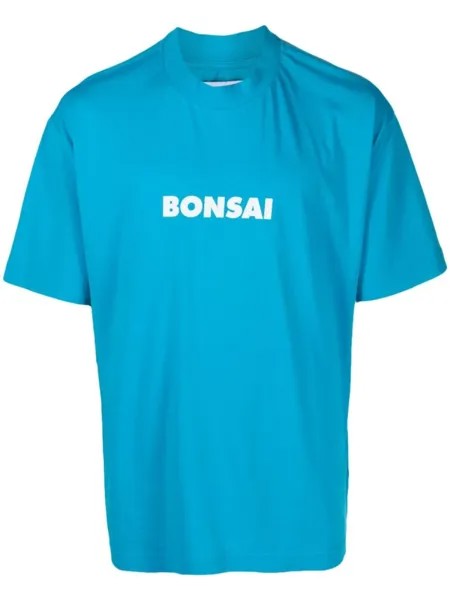 Bonsai футболка с логотипом, синий