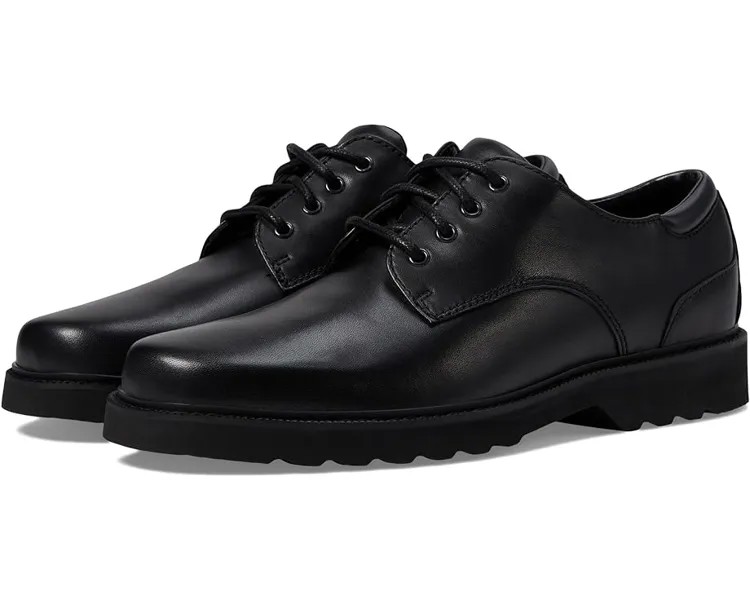 Оксфорды Rockport Main Route Northfield Waterproof, цвет Black Leather