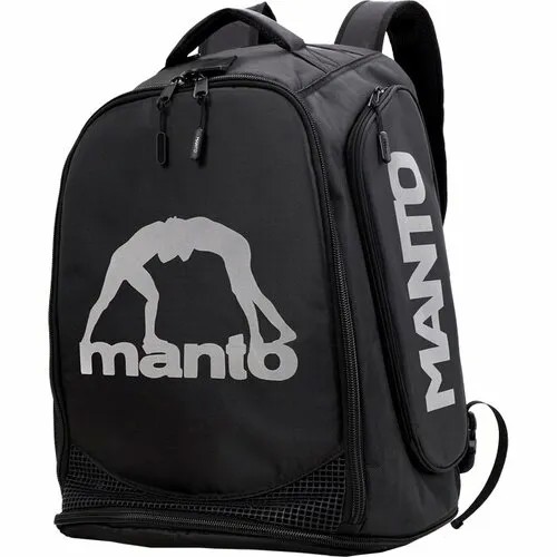 Рюкзак Manto, внутренний карман, регулируемый ремень, черный