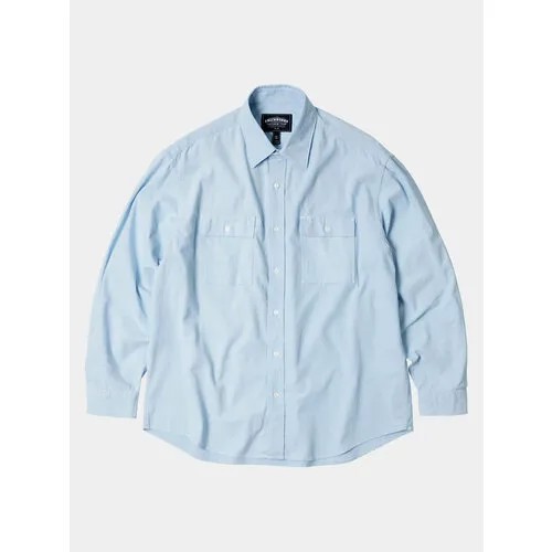 Рубашка FrizmWORKS, CIGARETTE POCKET, размер M, голубой