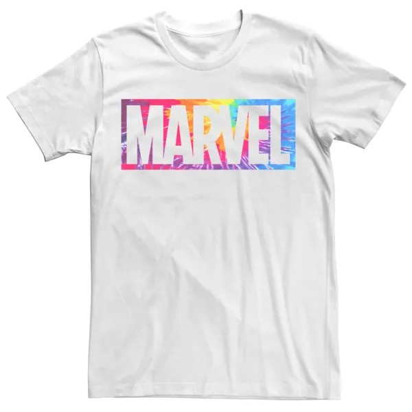 Мужская футболка с логотипом Typo и графическим принтом Marvel Tie Dye Box