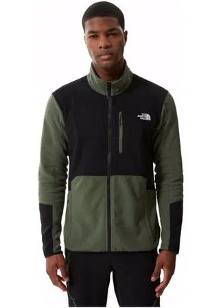 Флис Горнолыжный The North Face Glacier Pro 1/4 Zp M Brntochr/Tnf Black (Us:s)