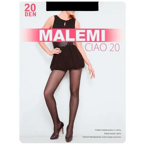Колготки Malemi Ciao, 20 den, размер 4/3/M, черный