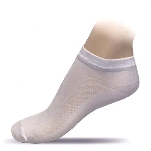 Носки спортивные укороченные хлопок СН08 20-22 (33-35) Белый