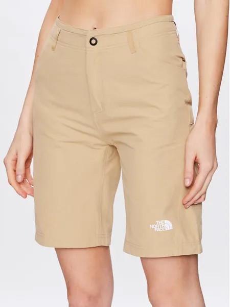 Тканевые шорты стандартного кроя The North Face, бежевый