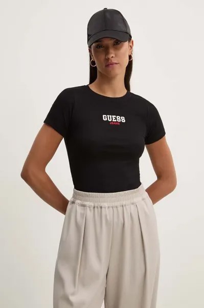 Футболка Guess Jeans, черный